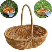 Fruit Tray Fruit Basket*1 Kitchen Essentials Creative Watermelon Basket Imitation Wicker Shopping Basket Grocery Basket Fruit Basket Basket Outdoor Picnic Basket Multi Functional