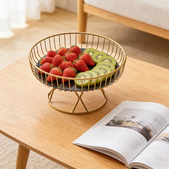 Fruit Tray Living Room Coffee Table Household Candy Tray Put Snacks Melon Fruit Tray Snack Tray Ornament C