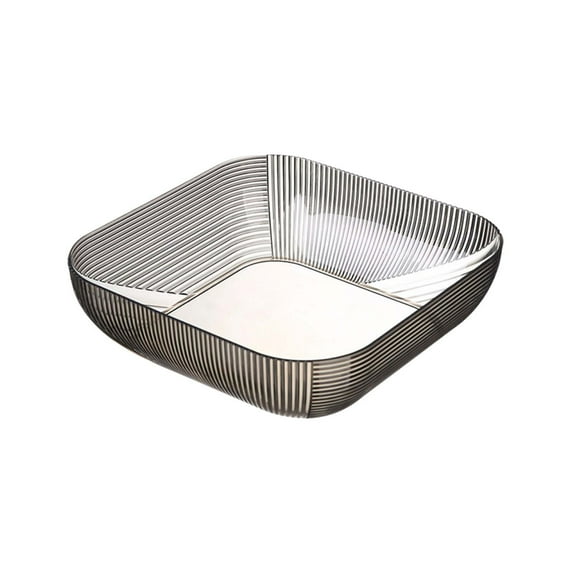 Fruit Tray, Snack Tray, High Grade Dried Fruit Platter for Living Room and Dining Table, Durable Decorative Household Serving Tray with Modern Stylish Design