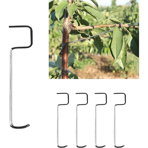 Fruit Tree Branch Spreaders:Limb Spreaders for Fruit Trees,Tree Support,5Pcs Fruit Tree Branch Spreader Branch Puller for Shaping Fruit Tree Branches Branch Bending Tool,Tree Branch Hook(18cm+T)