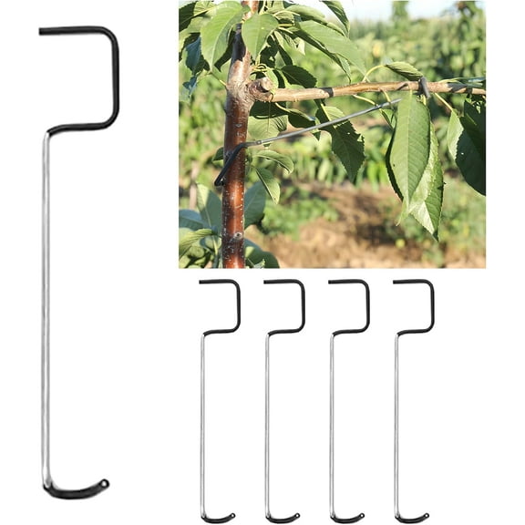 Fruit Tree Branch Spreaders:Limb Spreaders for Fruit Trees,Tree Support,5Pcs Fruit Tree Branch Spreader Branch Puller for Shaping Fruit Tree Branches Branch Bending Tool,Tree Branch Hook(26cm+T)