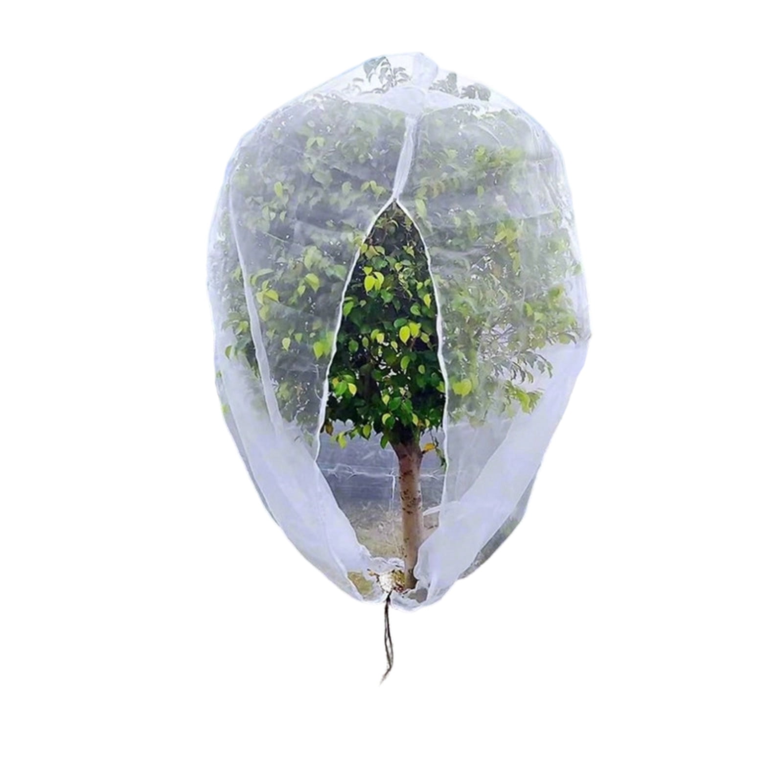Fruit Tree Netting Cover with Zipper & Drawstring,Insect Bird Barrier Netting for Garden,Fine Mesh Garden Netting