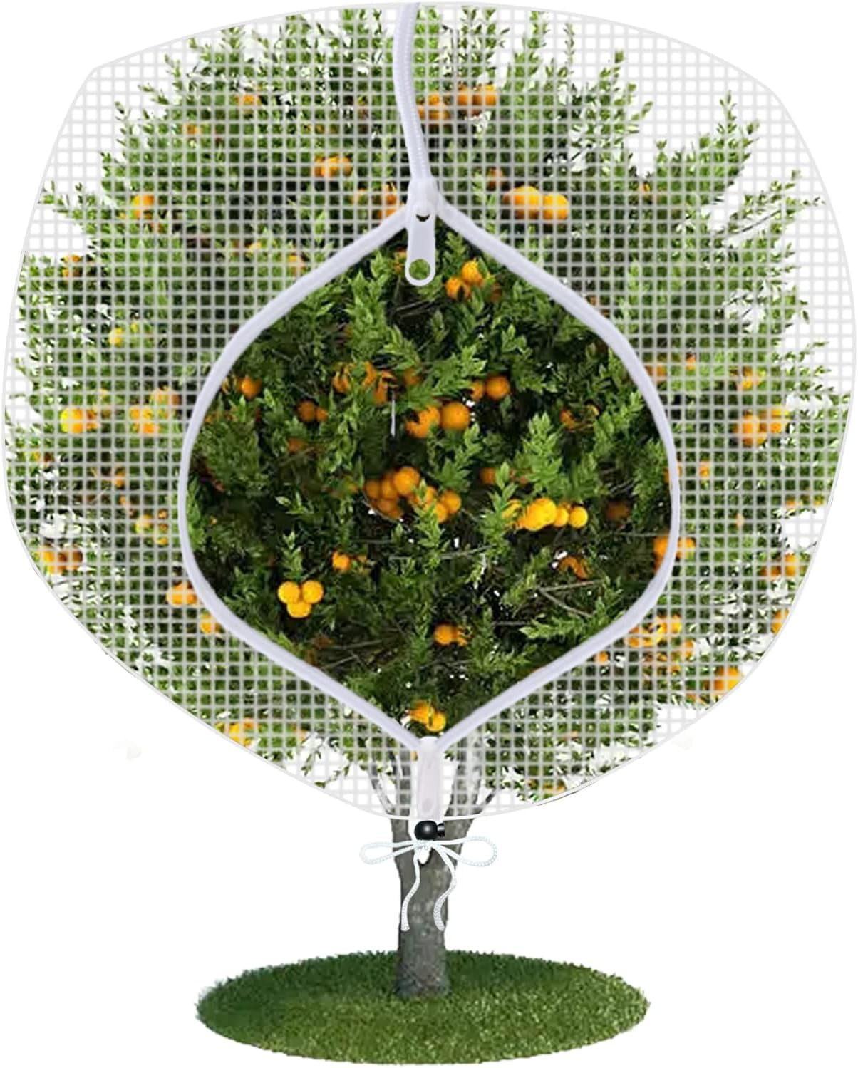 Fruit Tree Netting Large Fruit Tree Covers with Zipper to Protect Fruit