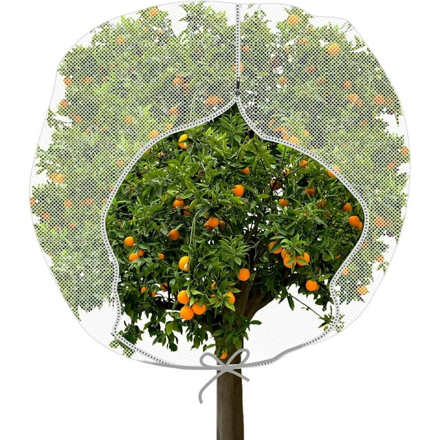 Fruit Tree Netting Protection Bag, 4’x6’ Garden Netting Pest Barrier