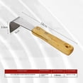 thumbnail image 1 of Fruit Tree Rot Knife Manual Scraper Gardening Scraper Bark Scraper Forged Multifunctional Scraping Tree Scratch Scraping Bark Tool (Bark Scraper with Wooden Handle), 1 of 6