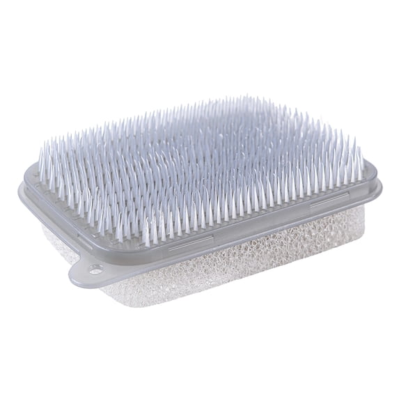 Fruit and Vegetable Brushing, Kitchen Vegetable and Fruit Washing, Scrubber Brush Silicone Hard and Soft Side Fruit Cleaning Tools for Delicate or Tough-Skinned Vegetables