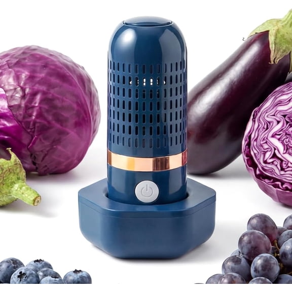 Fruit and Vegetable Cleaning Tool, Produce Cleaning Brush Alternative for Kitchen Use, Portable Food Washing Accessory for Fruits Vegetables and Seafood (Blue)