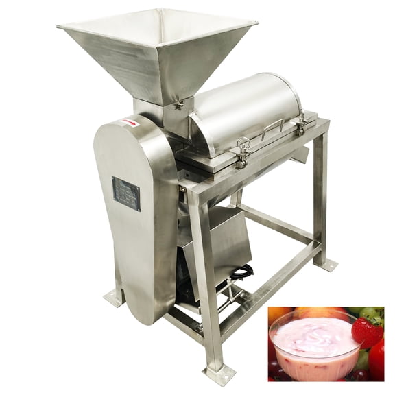 Fruit Vegetable Crushing Beating Machine Spiral Multifunctional Industrial Commercial 3PH 220V