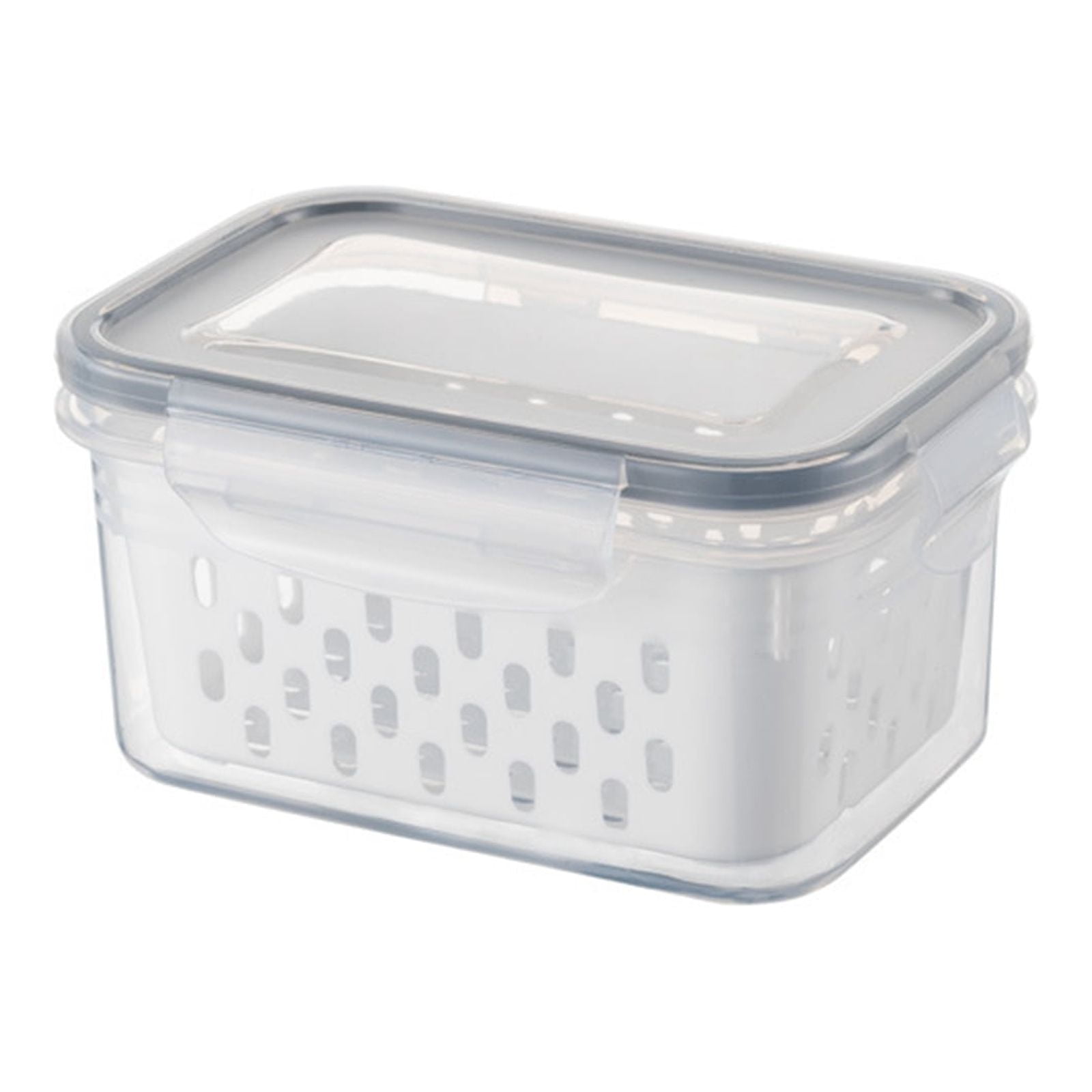 Fruit Vegetable Storage Containers, 3 in 1 Produce Storage Bins with