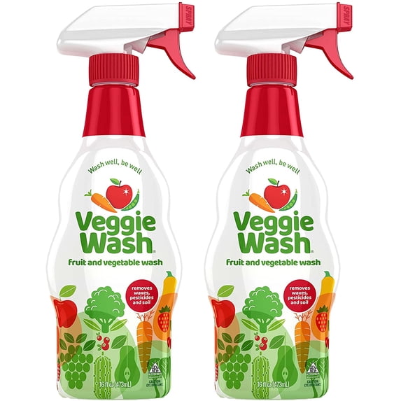 Fruit & Vegetable Wash, Produce Wash and Cleaner, 16-Fluid Ounce, Pack of 2, Packaging May Vary