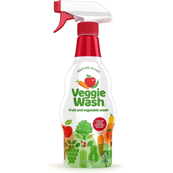 Fruit & Vegetable Wash, Produce Wash and Cleaner, 16-Fluid Ounce