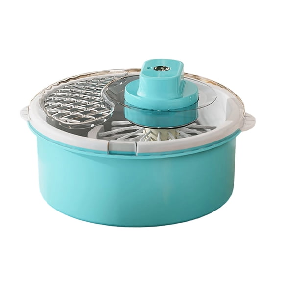 Fruit and Vegetable Washer Cleaner, Multifunctional Vegetable Dryer, Electric Lettuce Spinner with Non-Slip Base, Fruit and Veggie Cleaner for Kitchen Prep