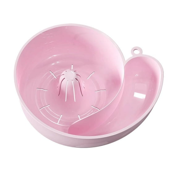 Fruit And Vegetable Washer,Cute Snail-Shaped Automatic Fruit Washing Bowl with Strainer,Multipurpose Rinse Drain Basket,Portable Drainer Fruits Washing Basin for Home Kitchen Meal Prep