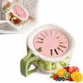 thumbnail image 1 of Fruit & Vegetable Washing Bowl with Strainer, Multifunctional Produce Washer and Berry Container, Lettuce Keeper for Refrigerator, Portable Colander for Kitchen, 1 of 8