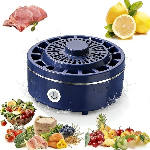 Fruit and Vegetable Washing Machine, 2026 Upgraded Fruit Cleaner Device Waterproof Fruit and Vegetable Purifier Clean Produce with Titanium Electrolysis Purification for Home Kitchen
