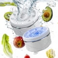 thumbnail image 1 of Fruit and Vegetable Washing Machine, 2027 Upgraded Produce Washing Device with Titanium Plate, Waterproof Food Cleaner, Rechargeable for Kitchen and Outdoor Use, 1 of 8