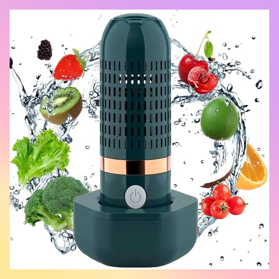 Fruit And Vegetable Washing Machine, Shape Cleaner Disinfection Machine OH-ion Purification Technology For Cleaning Fruits And Vegetables Rice Meat