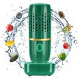 thumbnail image 1 of Fruit and Vegetable Washing Machine, Fruit and Vegetable Cleaner Device, Kitchen Gadget Food Purifier for Deep Cleaning Fruits, Vegetables, Rice, Meat and Tableware (Green), 1 of 9
