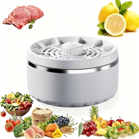 Fruit and Vegetable Washing Machine, Titanium Electrolysis Fruit and Veggie Cleaning Machine, Waterproof Food Purifier for Fruits, Vegetables, Meat and Tableware