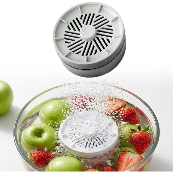 Fruit and Vegetable Washing Machine, Waterproof Fruit and Vegetable Cleaner, Titanium Electrolysis Fruit Cleaner Device with Vortex Cleaning for Home Kitchen