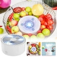 thumbnail image 1 of Fruit and Vegetable Washing Machines,Fruit and Vegetable Cleaners,Produce Purifier with OH Purification Technology,Wireless Charging & IPX7,Suitable for Home,Kitchen Use(4.1x4.1x2inch), 1 of 6