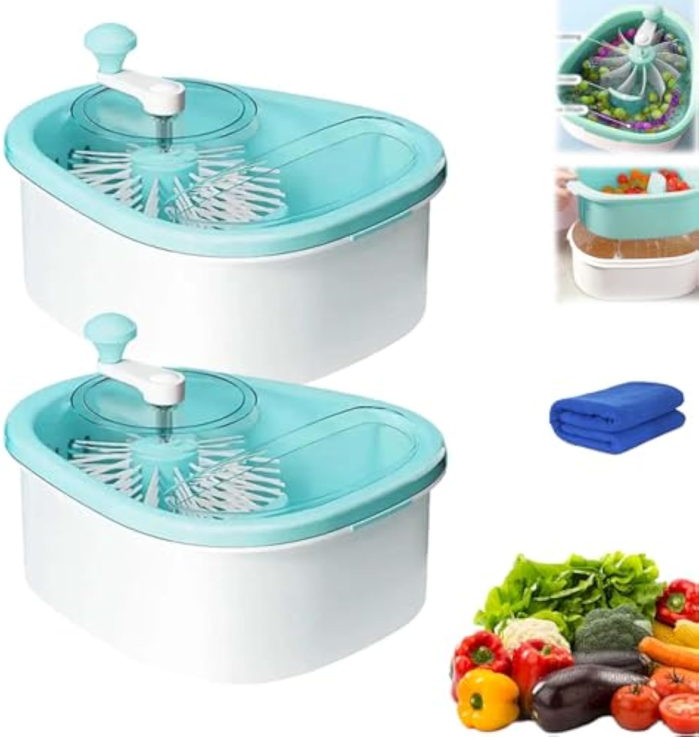 Fruit Cleaner Spinner, Fruit Cleaner Spinner Draagbare Efficiënte