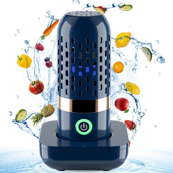 Fruit Washing Machine, Multifunctional Fruit and Vegetable Cleaner, Rechargeable Food Purifier, Kitchen Cleaning Machine, for Rice Cooking Meat Grain