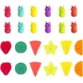 thumbnail image 1 of Fruit Wine Glass Stickers Wine Bottle Glass Cup Identifier Fruit Shape Glass Markers Glass Pen, 1 of 5