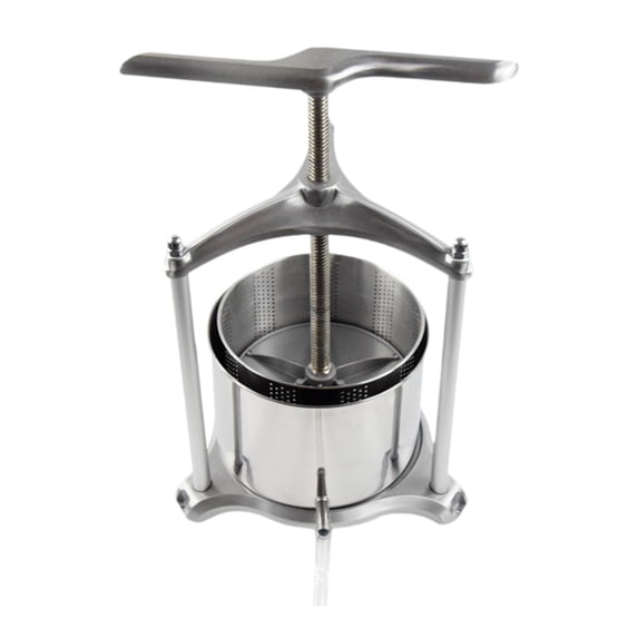 Fruit Wine Press Manual Juicer 6L Large Capacity for Cider Orange Grape and Vegetable Juicing