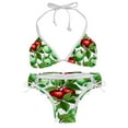 thumbnail image 1 of Fruit Women's Swim Suit Bikini Set 2-Pack with Detachable Sponge and Adjustable Strap for Beach and Pool Parties, 1 of 6