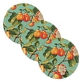thumbnail image 1 of Fruit and Leaves Trivet Mats Woven Pot Holders 3Pcs Non-Slip Heat Resistant for Hot Pots Pans Pats, 1 of 6