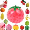 thumbnail image 1 of Fruit and Vegetable Battle,Fruit Squeezable Toys, Soft Slow Rising Squeeze Stress Relief Fidget Toys(tomato ), 1 of 7