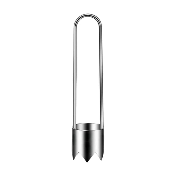 Fruit and Vegetable Corer, Stainless Steel Core and Pit Remover Tool, Multifunctional Apples Corer for Pears, Bell Peppers, Tomatoes and More