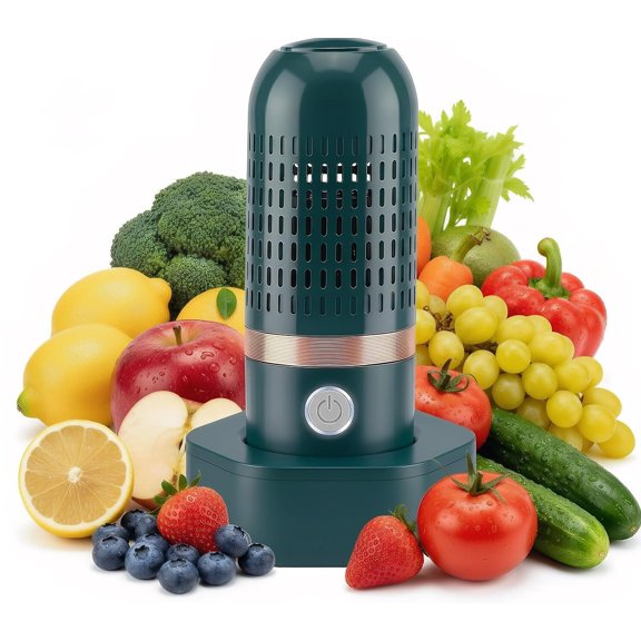 Fruit and Vegetable Washing Machine, Portable Produce Cleaner with USB Rechargeable IPX7 Waterproof Design for Fruits, Vegetables, Seafood and Meat
