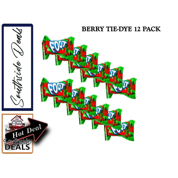 Fruit by the Foot Snacks, Berry Tie-Dye Pack (12 ct) Packaging Vary's