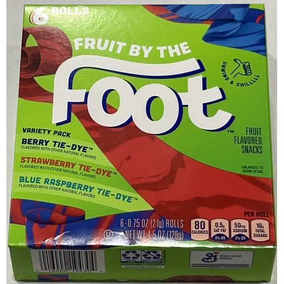 Fruit by the Foot, Variety Pack (Pack of 4)