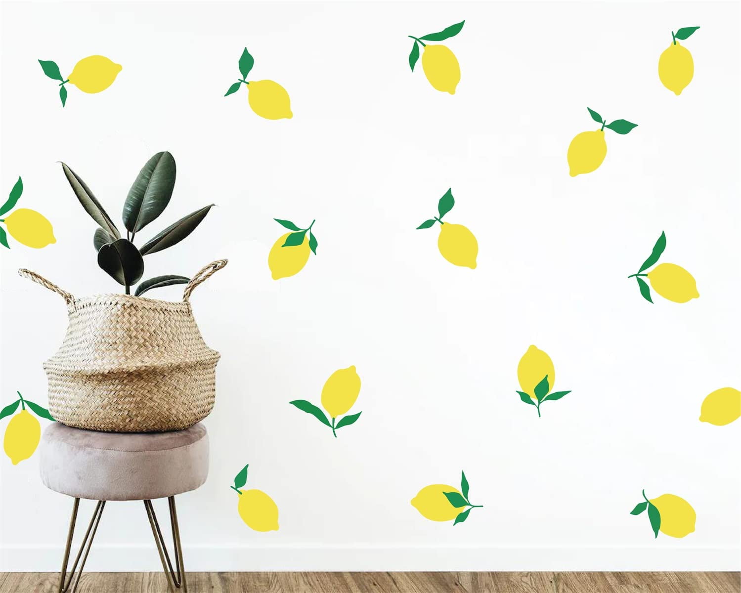 Fruit of Lemon Wall Decor Stickers for Kids Room Baby Nursery Room