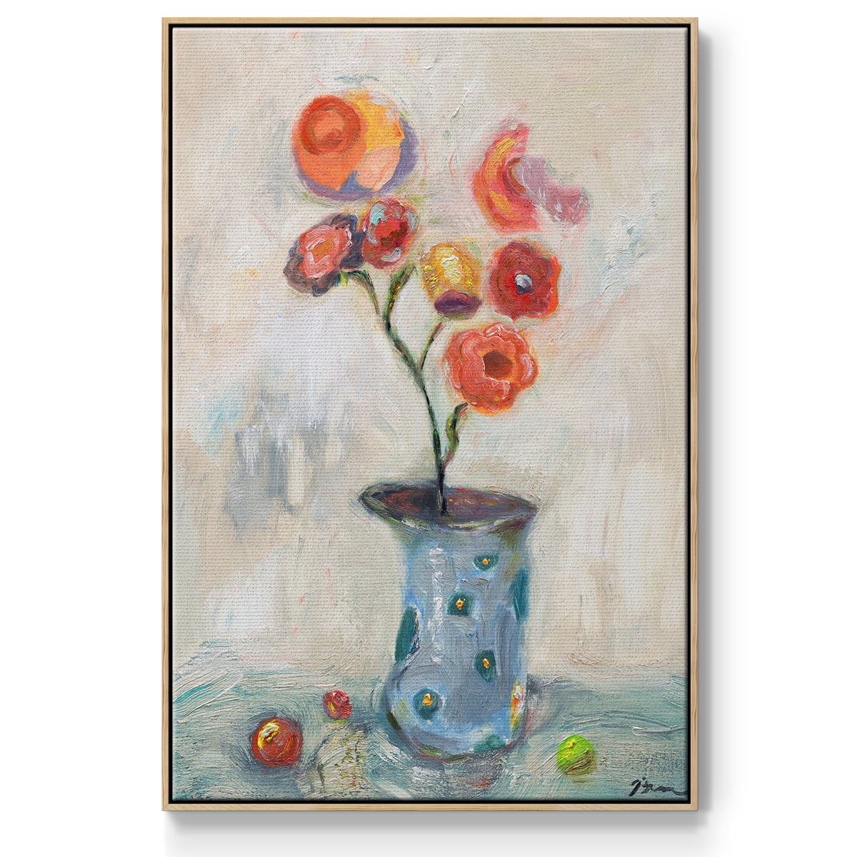 Fruit of Life Framed Premium Gallery Wrapped Canvas - Ready to Hang