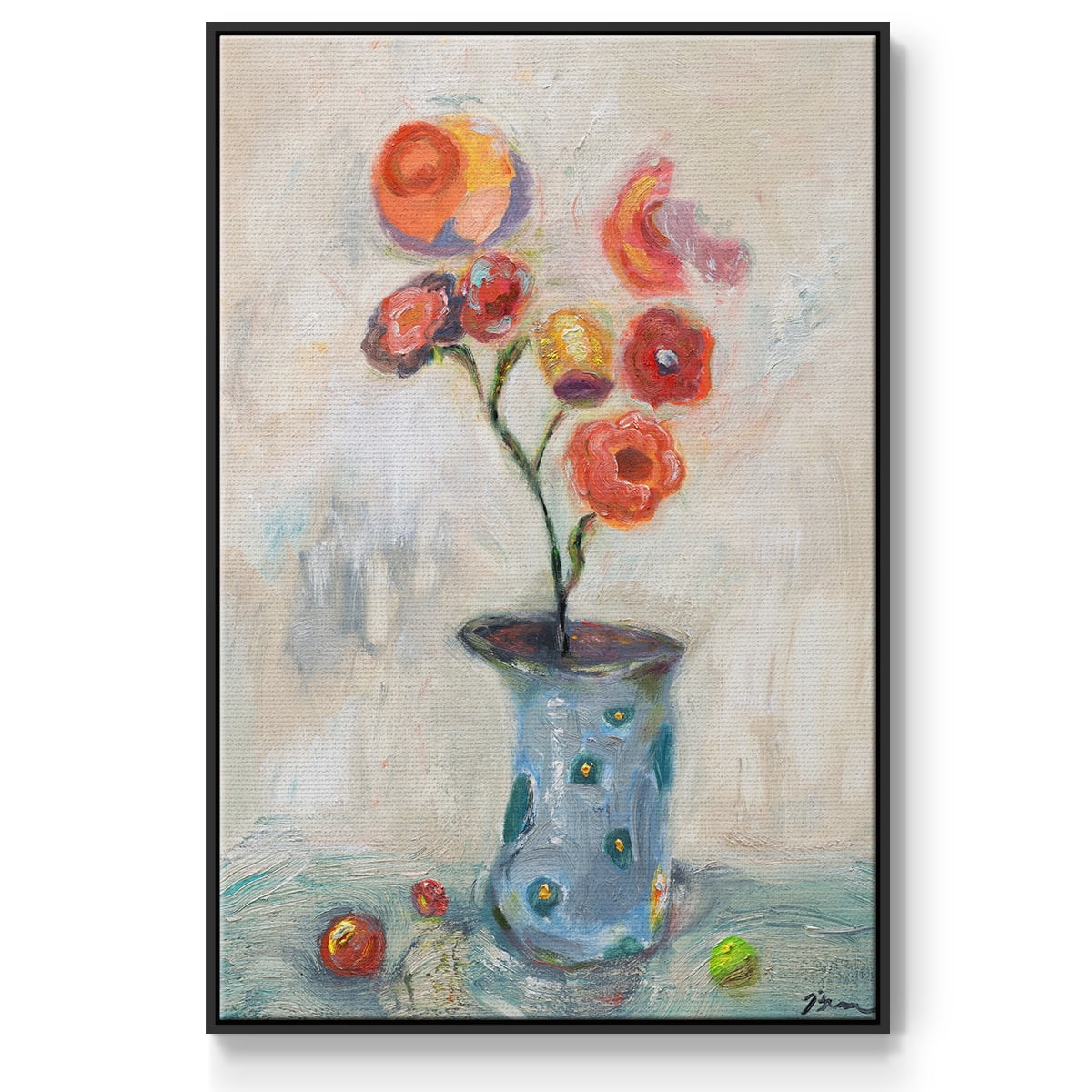 Fruit of Life Framed Premium Gallery Wrapped Canvas - Ready to Hang