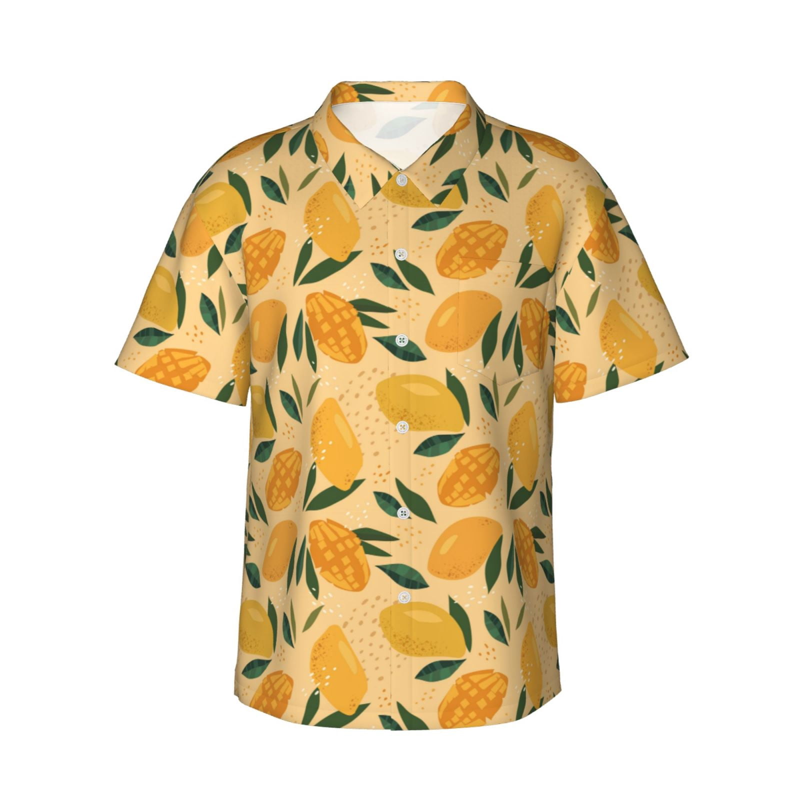 Joyidec Men's Hawaiian Shirt – Short Sleeve Button-Down Aloha Shirt For Beach, Party & Vacation - View #3