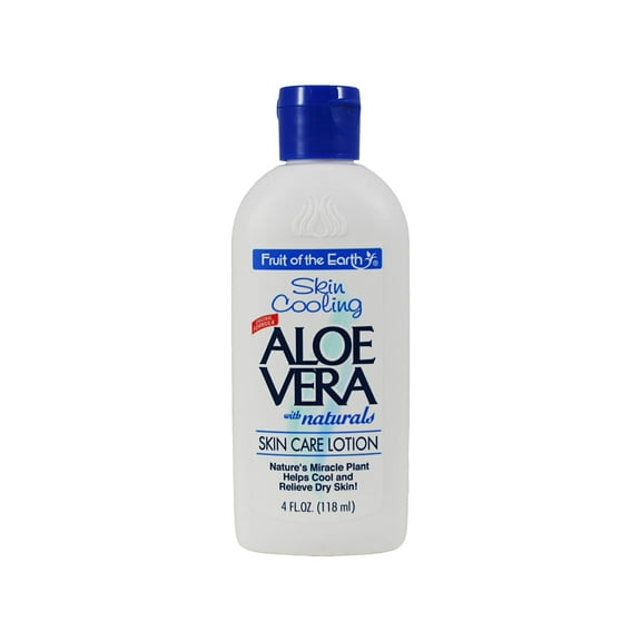 Fruit of The Earth TMA3Aloe Vera Lotion, 4 oz. Travel Size (Pack of 9)