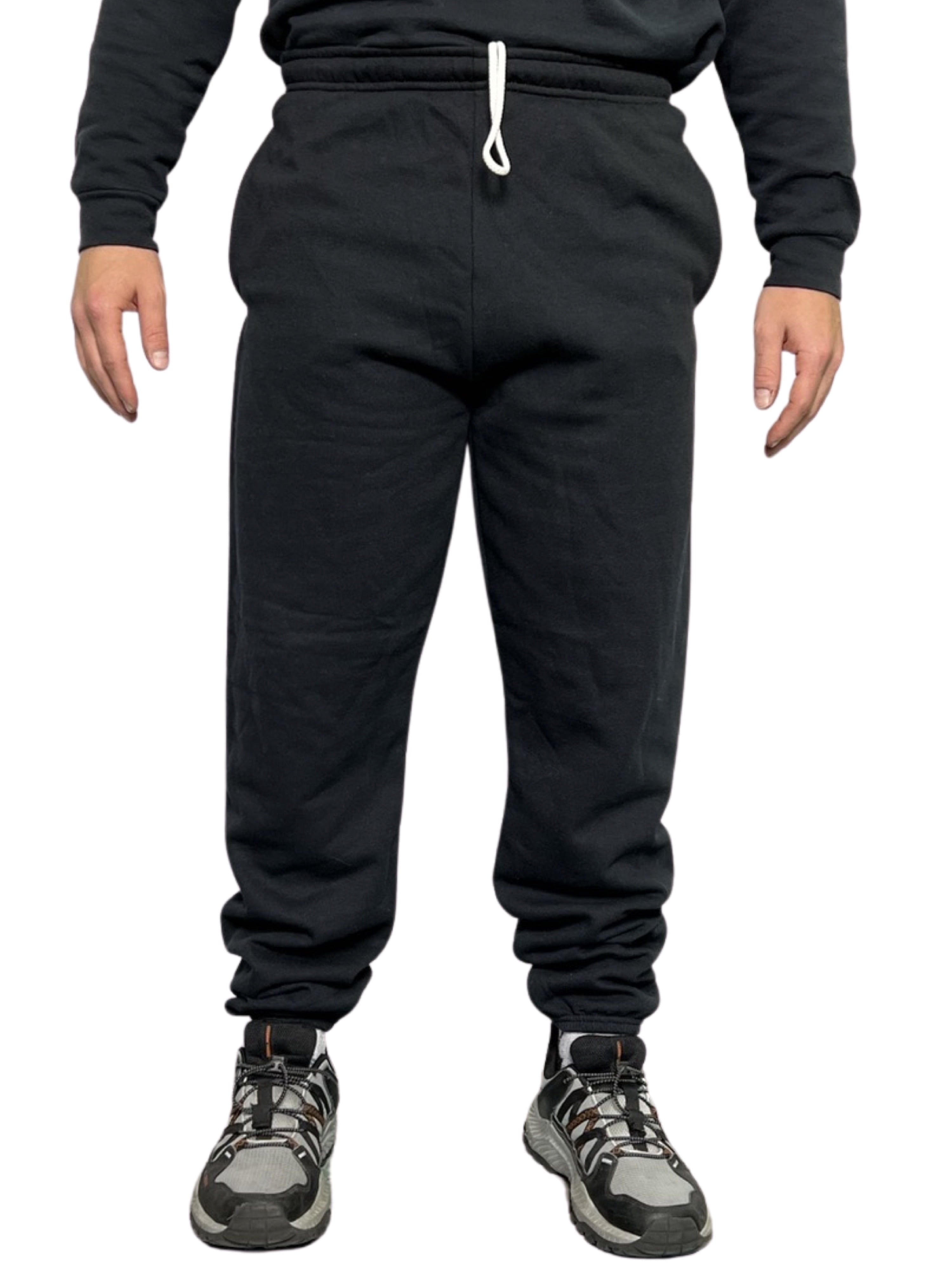 【Anyone more】Laki two-way string fleece pants Fruit-of-The-Loom-Men-s-Fleece