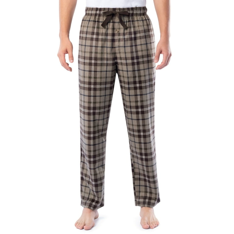 Fruit of The Loom Men s Fleece Pajama Pant Sizes S 6XL Walmart