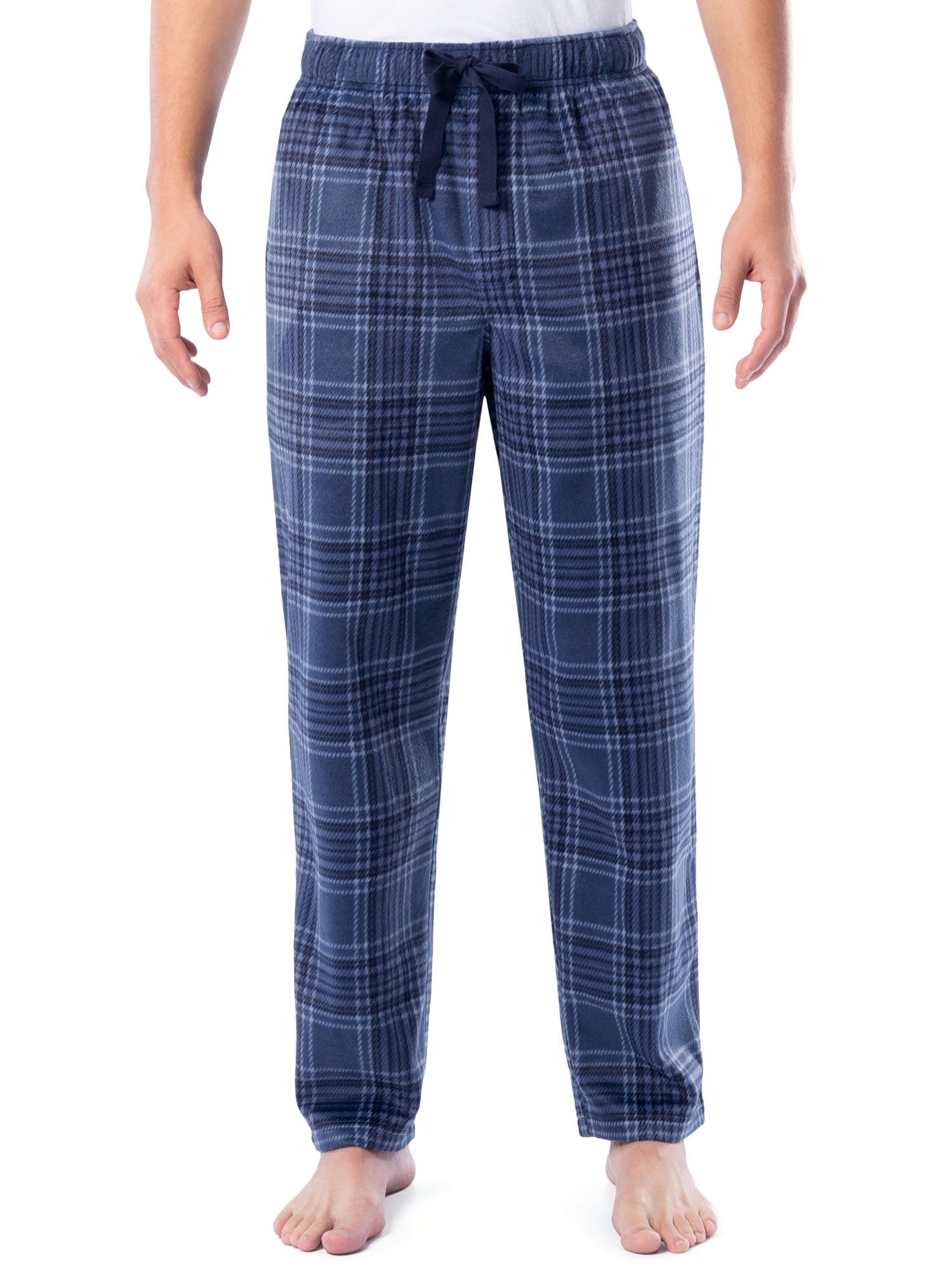 Fruit of the Loom Heren pyjama Top, Zwart/Naturel, L