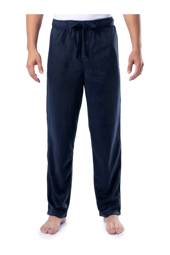 Men's Microsueded Solid Fleece Sleep Pant, Sizes S-XL