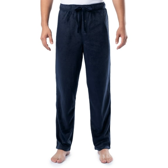 Fruit of the Loom Men's Microsueded Solid Fleece Sleep Pant, Sizes S-XL