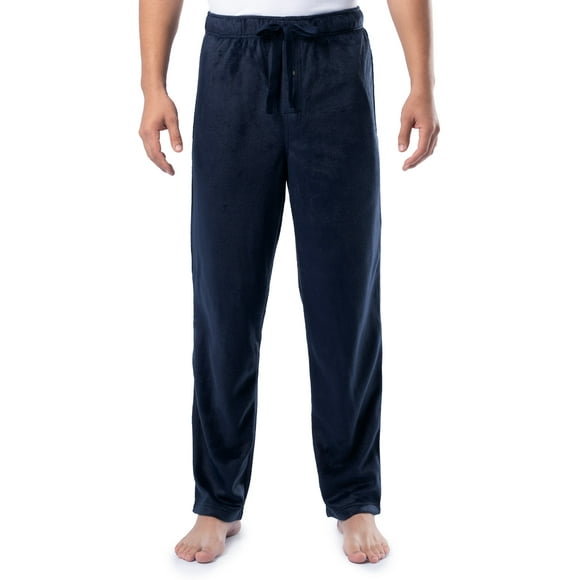 Men's Microsueded Solid Fleece Sleep Pant, Sizes S-XL
