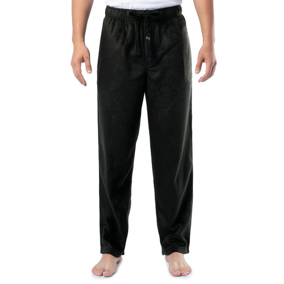 Men's Microsueded Solid Fleece Sleep Pant, Sizes S-XL