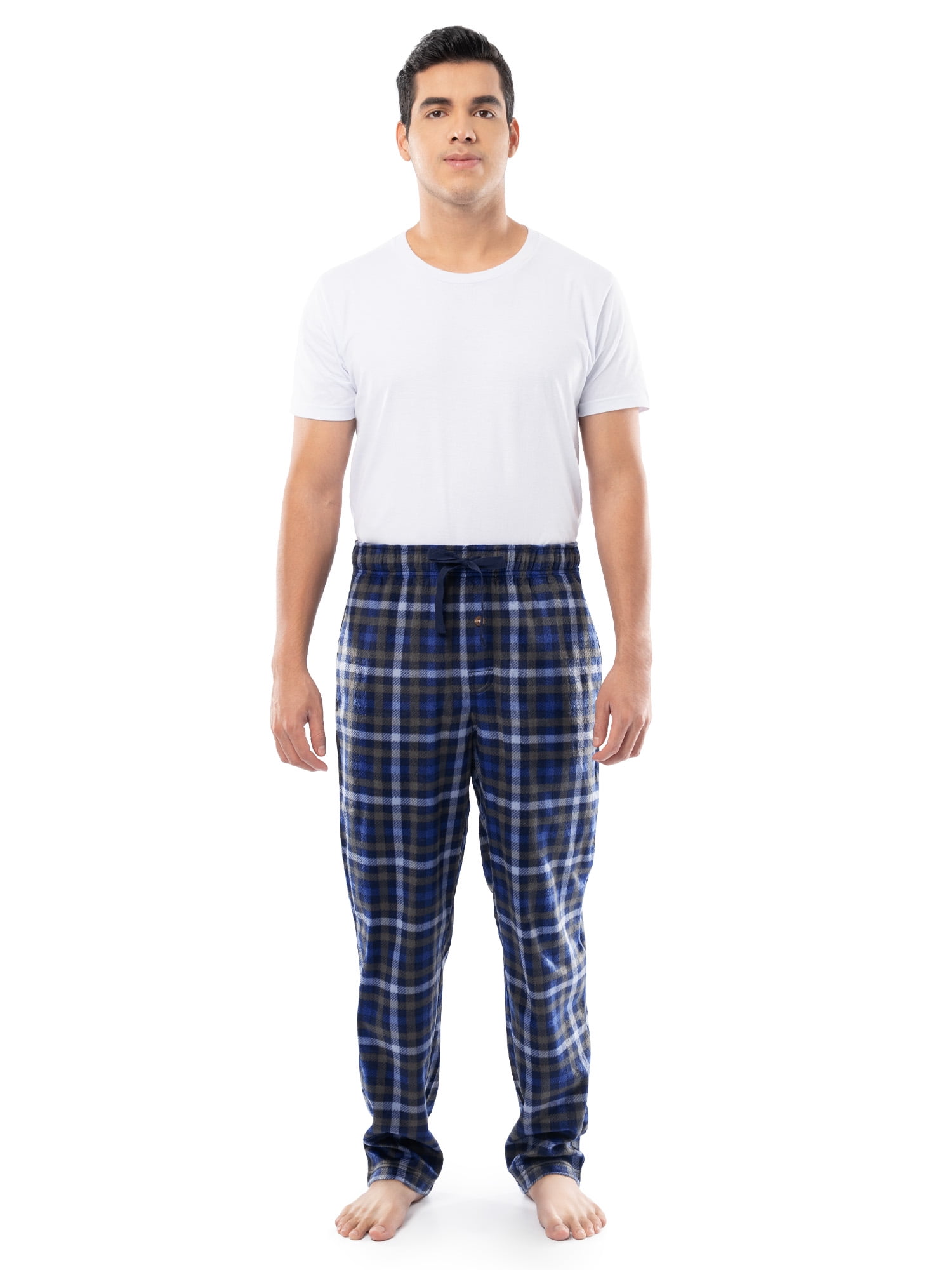 Fruit of the Loom Men's and Big Men's Fleece Sleep Pant, Sizes S - 6XL