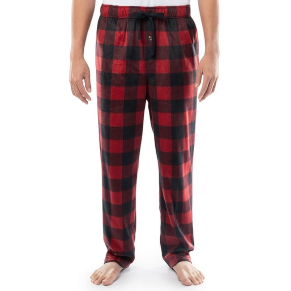 Fruit of The Loom Men's and Big Men's Fleece Sleep Pant, Sizes S - 6XL